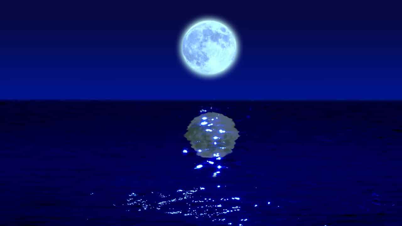 ワンピース1010話確定情報イメージ｜夜空に浮かぶ月の写真